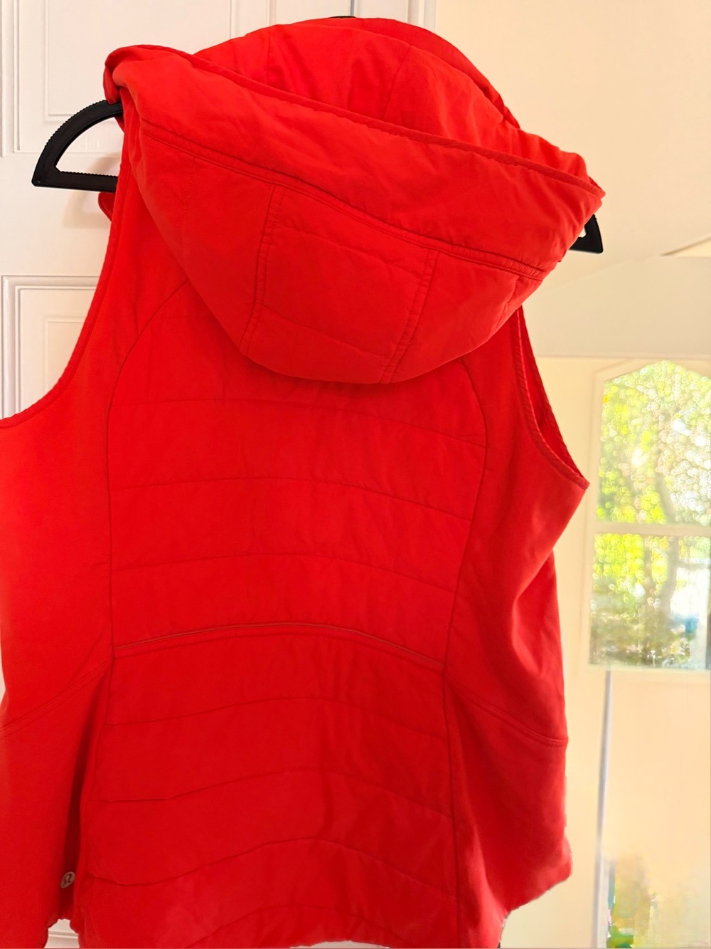 Lululemon Fluff Off Hooded Insulated Vest Red Size 10 Lightweight vest